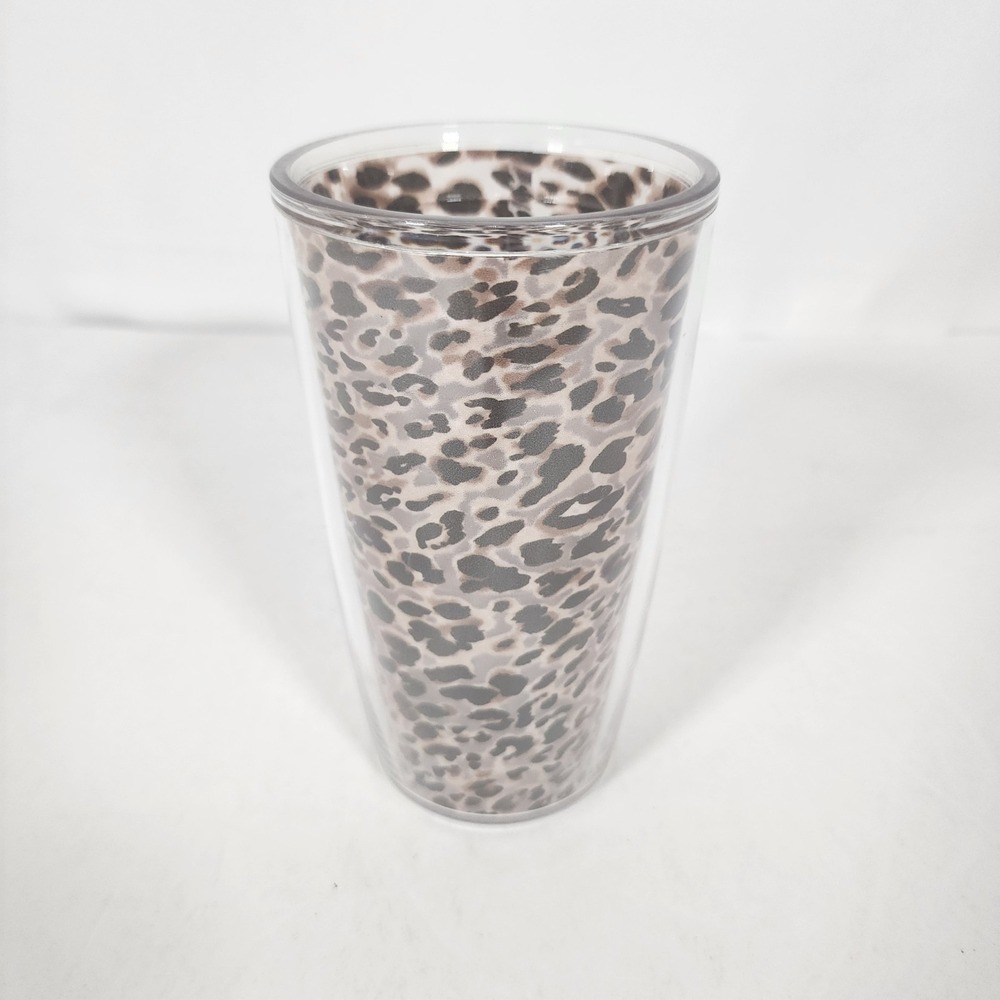 Tervis 16 Oz Leopard Print Double Wall Insulated Tumbler Made in USA
